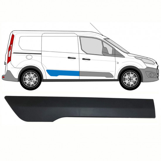 Bīdāmo durvju sānu josla priekš Ford Transit Connect 2013- / Labā 8494