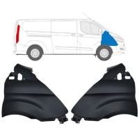 Priekšējais spārns priekš Ford Transit Custom 2013-2017 / Kreisais+Labais / Komplekts 17097