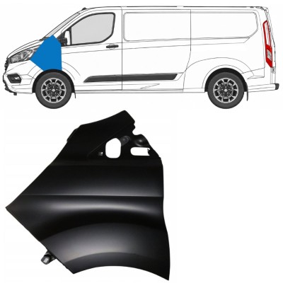 Priekšējais spārns priekš Ford Transit Custom 2017-2021 / Kreisā 17099