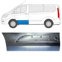Priekšpuse durvju panelis priekš Ford Transit Custom 2013- / Kreisā 15966