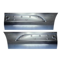 Priekšpuse durvju panelis priekš Ford Transit Custom 2013- / Kreisais+Labais / Komplekts 15967