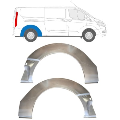 Slieksnis priekš Ford Transit Custom 2013- / Kreisais+Labais / Komplekts 14649