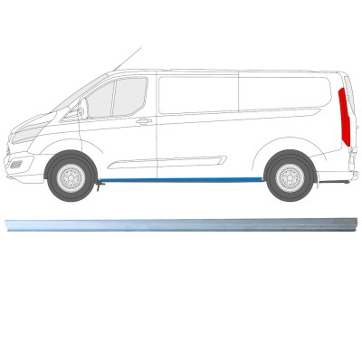Sliekšņa apakšējā daļa priekš Ford Transit Custom 2013-2023 / Kreisā 16895