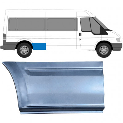 Aizmugurējā arka priekš Ford Transit 2000- / LWB / Labā 7162