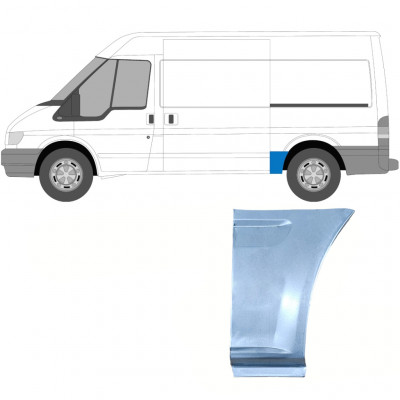 Aizmugurējā arka priekš Ford Transit 2000- / MWB / Kreisā 7165