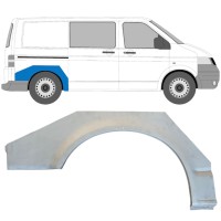 Aizmugurējā arka priekš Volkswagen Transporter T5 2003-2015 / Labā 14762 Aizmugurējā arka priekš Volkswagen Transporter T5 2003-2015 / Labā 14762