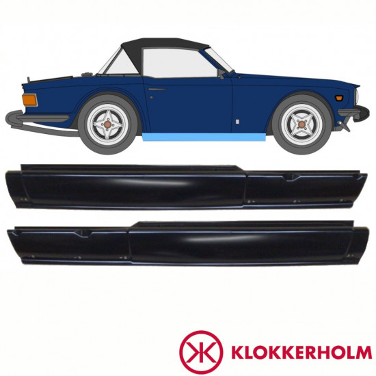 Slieksnis priekš Triumph Tr6 1969-1976 / Kreisais+Labais / Komplekts 10762