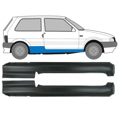 Pilns slieksnis priekš Fiat Uno 1983-2002 / Kreisais+Labais / Komplekts 16718