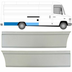 Aizmugurējā arka priekš Mercedes Vario 1996- / Labā / Komplekts 8545