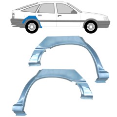 Aizmugurējā arka priekš Opel Vectra A Cavalier 1988-1995 / Kreisais+Labais / Komplekts 11210