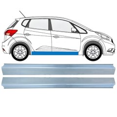 Sliekšņa apakšējā daļa priekš Kia Venga 2010-2019 / Kreisais+Labais / Komplekts 16887