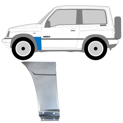 Priekšējā spārna daļa priekš Suzuki Vitara 1988-1998 / Kreisā 14639