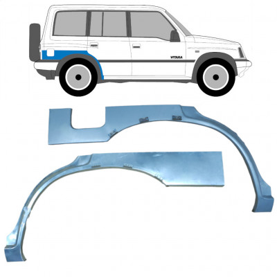 Aizmugurējā arka priekš Suzuki Vitara 1996-2003 / Kreisais+Labais / Komplekts 9554