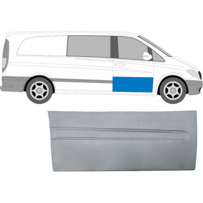 Priekšpuse durvju panelis priekš Mercedes Vito 2003-2014 / Labā 6004