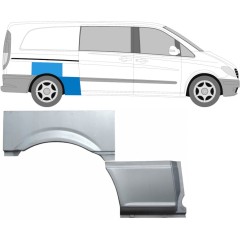 Aizmugurējā arka priekš Mercedes Vito W639 2003-2014 / Labā / Komplekts 9275