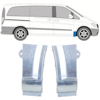 Priekšējā spārna daļa priekš Mercedes Vito W639 2003-2014 / Kreisais+Labais / Komplekts 16811