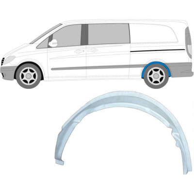 Aizmugurējā arka iekšējā daļa priekš Mercedes Vito 2003-2010 / Kreisā 6805