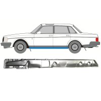 Iekšējais slieksnis priekš Volvo 240 1975-1993 / Kreisā 16110