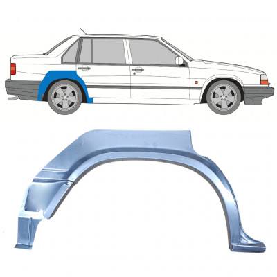 Aizmugurējā arka priekš Volvo 940 1990-1998 / Labā /  8293