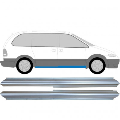 Slieksnis priekš Chrysler Voyager Dodge Caravan 1996-2001 / Kreisais+Labais / Komplekts 6430