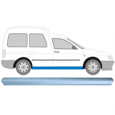 Slieksnis priekš VW Caddy S Inca 1995-2004 / Kreisais = Labais (simetrisks) 6989