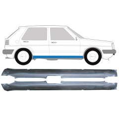 Pilns slieksnis priekš Volkswagen Golf 2 1982-1992 / Kreisais+Labais / Komplekts 9607