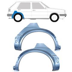 Aizmugurējā arka priekš Volkswagen Golf 2 1982-1992 / Kreisais+Labais / Komplekts 9679