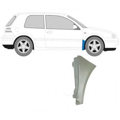 Priekšējā spārna daļa priekš VW Golf MK4 1997-2006 / Labā 7232