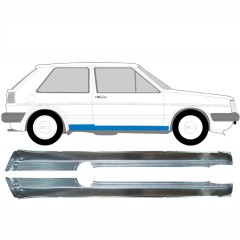 Pilns slieksnis priekš Volkswagen Golf 2 1982-1992 / Kreisais+Labais / Komplekts 9407