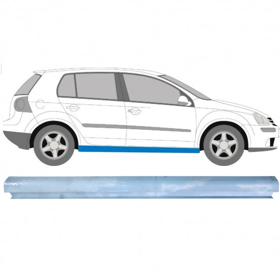 Slieksnis priekš VW Golf 5 2003-2009 / Kreisais = Labais (simetrisks) 11310