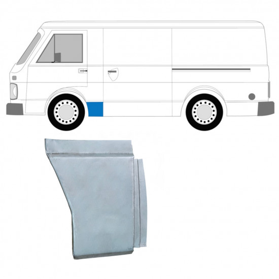 Priekšējā spārna apakšējā daļa priekš Volkswagen LT 1975-1996 / Kreisā 7969