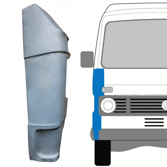 Priekšējais stūris priekš Volkswagen LT 1975-1996 / Labā 7942