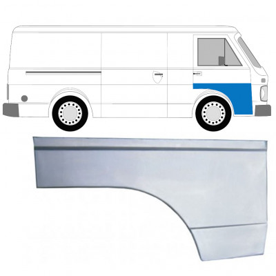 Priekšpuse durvju panelis priekš Volkswagen LT 1975-1996 / Labā 7946