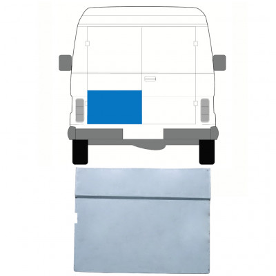 Aizmugurējo durvju panelis priekš Volkswagen LT 1975-1996 / Kreisā 8967