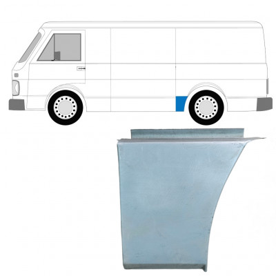 Aizmugurējā arka priekš Volkswagen LT 1975-1996 / Kreisā 7959