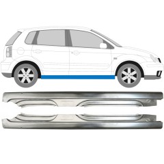 Pilns slieksnis priekš Volkswagen Polo 2001-2009 / Kreisais+Labais / Komplekts 10095