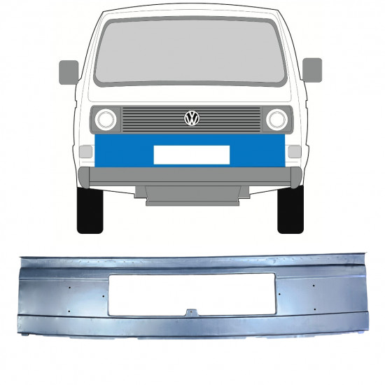 Priekšējā iekšējā daļa priekš Volkswagen Transporter T3 1979-1992 11184