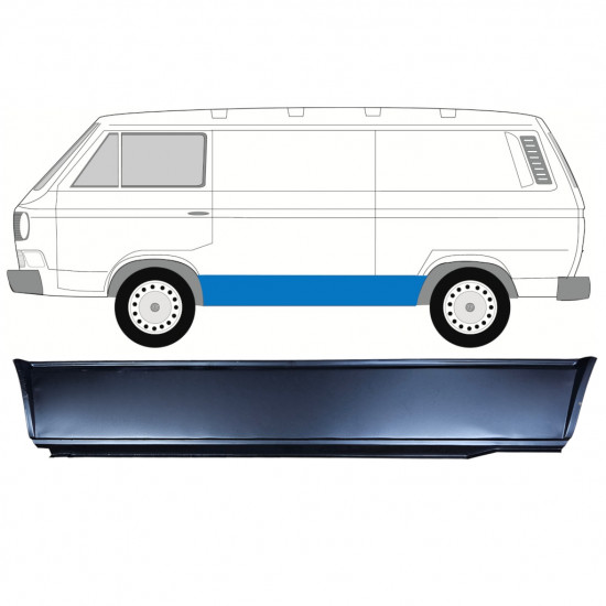 Sānu daļa priekš VW Transporter T3 1979-1992 / Kreisā 8168