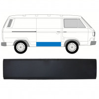 Bīdāmo durvju apakšējā loksne priekš VW Transporter T3 1979-1992 / Labā 8169