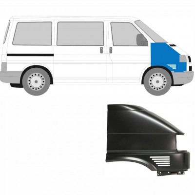 Priekšējais spārns priekš VW Transporter T4 1996-2003 / Labā 7242