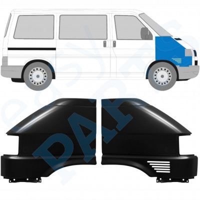 Priekšējais spārns priekš VW Transporter T4 1996-2003 / Kreisais+Labais / Komplekts 10583