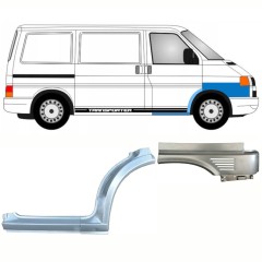 Slieksnis + priekšējā riteņa arka + priekšējā spārna daļa priekš Volkswagen Transporter T4 1996-2003 / Labā / Komplekts 10041