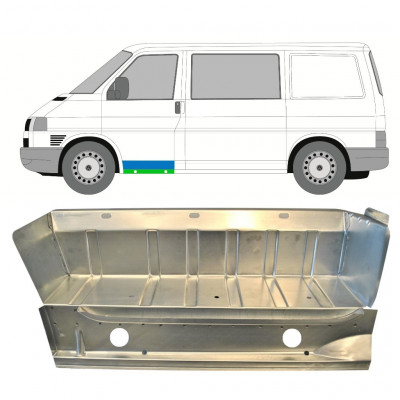 Priekšējā pakāpiena iekšējais slieksnis priekš VW Transporter T4 1990-2003 / Kreisā 9023