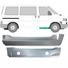 Priekšējais iekšējais un ārējais slieksnis priekš Volkswagen Transporter T4 1990-2003 / Labā / Komplekts 9905