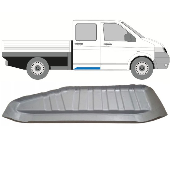 Sliekšņa remonta daļa priekš Volkswagen Transporter T5 2003-2015 / Labā 16837