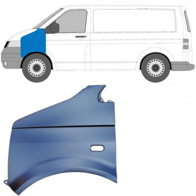 Priekšējais spārns priekš VW Transporter T5 2003-2015 / Kreisā 8177