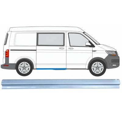 Bīdāmo durvju slieksnis priekš Volkswagen Transporter T6 2015-2024 / Labā 17183