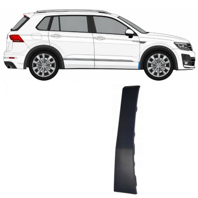 Priekšējā spārna sānu josla priekš Volkswagen Tiguan 2016-2024 R-Line / Labā 14863