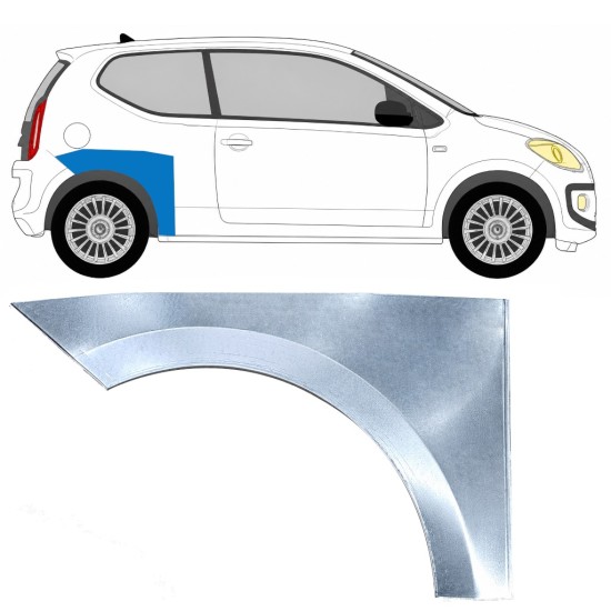 Aizmugurējā arka priekš Volkswagen UP! 2011- / Labā 17208