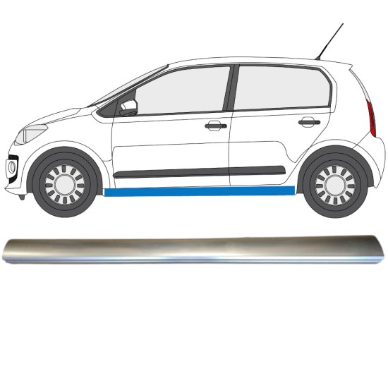 Sliekšņa apakšējā daļa priekš Volkswagen UP! 2011- / Kreisā 14819